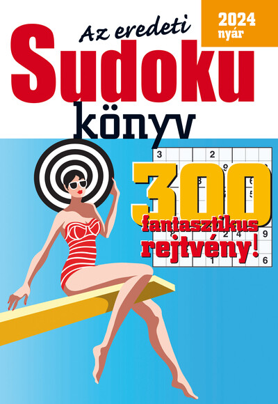 Az eredeti SUDOKU KÖNYV 2024 nyár