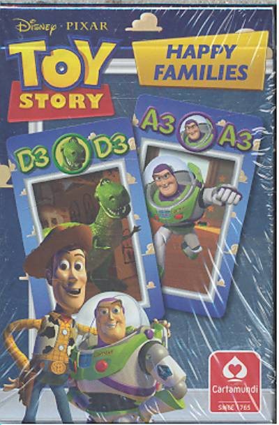 TOY STORY - HAPPY FAMILIES /KVARTETT KÁRTYA