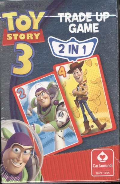 TOY STORY 3 - 2 IN 1 TRADE UP GAME /KÁRTYAJÁTÉK