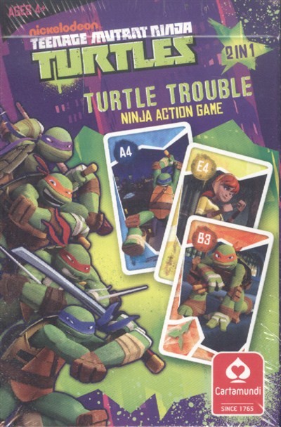TURTLES 2IN1 AKCIÓ KÁRTYA