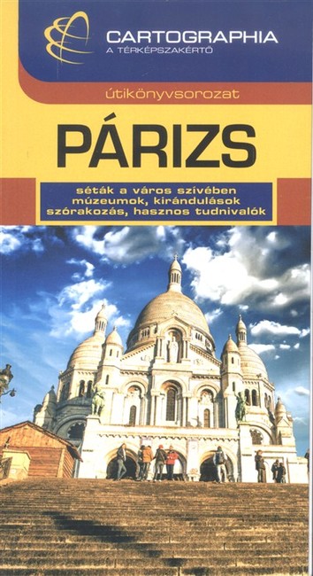 Párizs útikönyv /Útikönyv sorozat