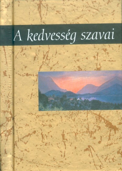 A kedvesség szavai