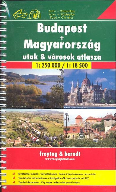 BUDAPEST ATLASZ+MAGYARORSZÁG