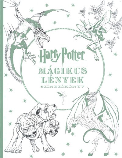 Harry Potter - Mágikus lények /Színezőkönyv