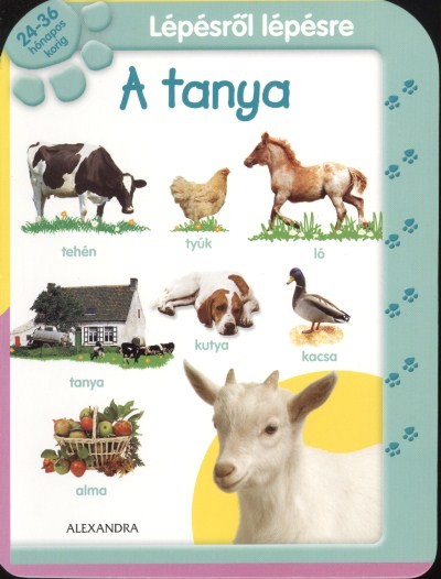 LÉPÉSRŐL LÉPÉSRE: A TANYA /24-36 HÓNAPOS KORIG