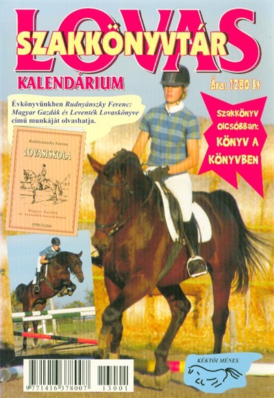 Lovas kalendárium - Lovasiskola /Szakkönyvtár