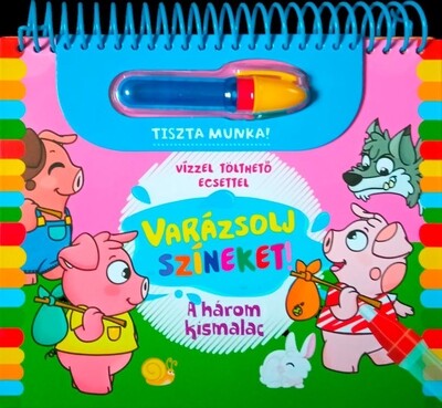 Varázsolj színeket! - A három kismalac