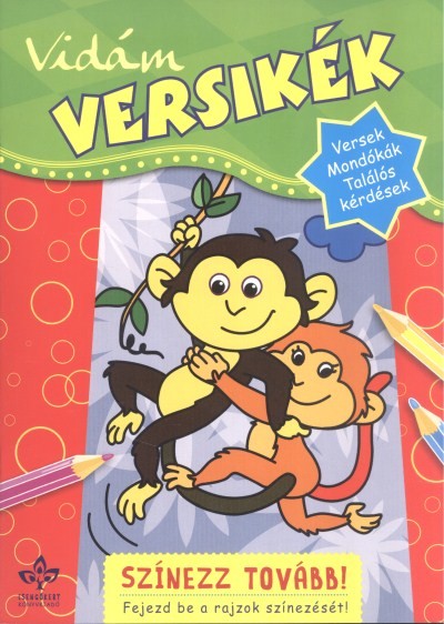 Vidám versikék /Színezz tovább!
