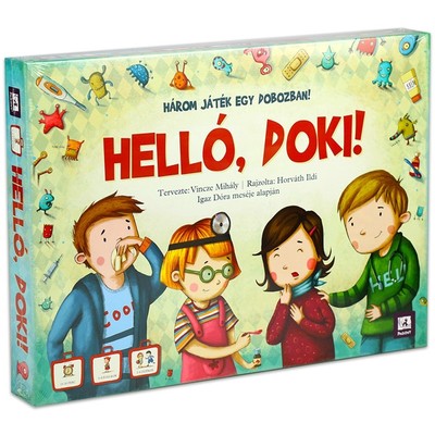 Helló, doki! /Három játék egy dobozban! - Társasjáték