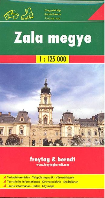 ZALA MEGYE TÉRKÉP /1: 125 000