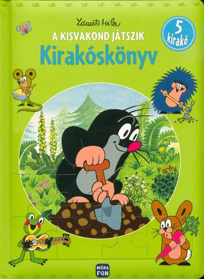 A kisvakond játszik - Kirakóskönyv /5 kirakó (4. kiadás)