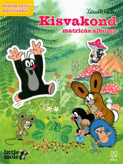 Kisvakond matricás albuma /Áthelyezhető matricákkal