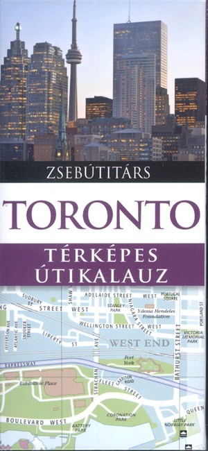 TORONTO - TÉRKÉPES ÚTIKALAUZ /ZSEBÚTITÁRS