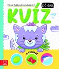 Kvíz a cicával - Matricás foglalkoztató és tudásellenőrző - 2-3 éves