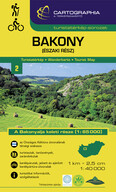 Bakony-Észak turistatérkép 2021