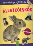 Állatkölykök: Színezőkönyv fejtörőkkel - Matricákkal