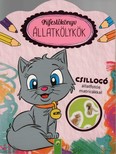 Kifestőkönyv: Állatkölykök - Csillogó állatfotós matricákkal