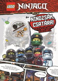 Lego Ninjago: Nindzsák, csatára! - Kreatív színezőkönyv képregénnyel! - Ajándék Cole minifigurával