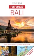 Bali - Lingea felfedező /A legjobb szigetjáró útvonalak összehajtható térképpel